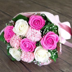 Soap flower bouquet bouquet Mother's Day